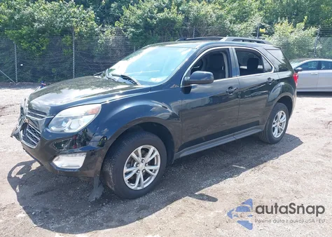 2017 Chevrolet Equinox Lt из США, поврежденный, VIN 2GNALCEK4H1509734